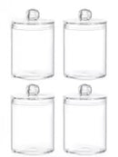 Organizador Circular con Tapa para Hisopos y Algodón