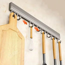 Estante de Pared con Ganchos para Cocina